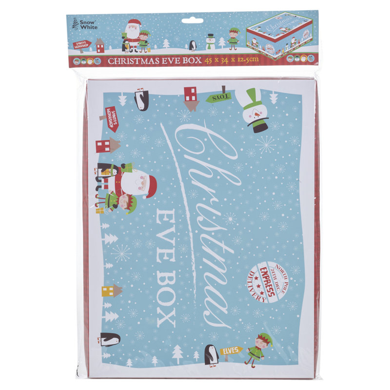 The Seasonal Aisle Cardboard / Paper Decorative Bin, 17cm H x 26.5cm W x 8.5cm D