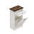 Tilt Out Trash Can Cabinet with Drawer and 10 Gallon Storage
