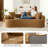 Boneless 86.2" Extended Plush Fabric Sofa-1192988933