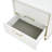 Palm Gate 2-Drawer Nightstand - Cloud White