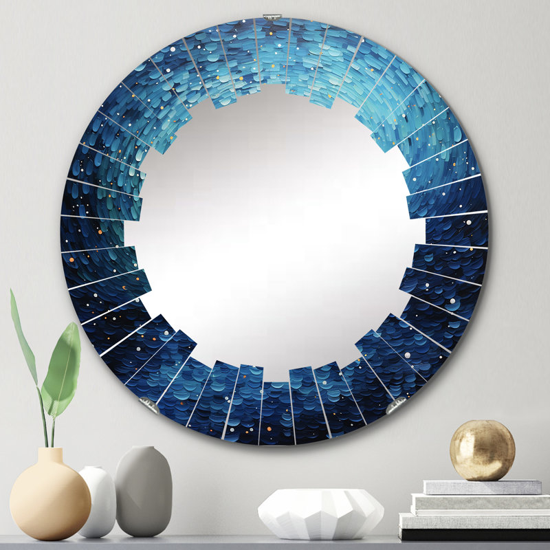 Miroir mural Wickerham, 24 po x 24 po
