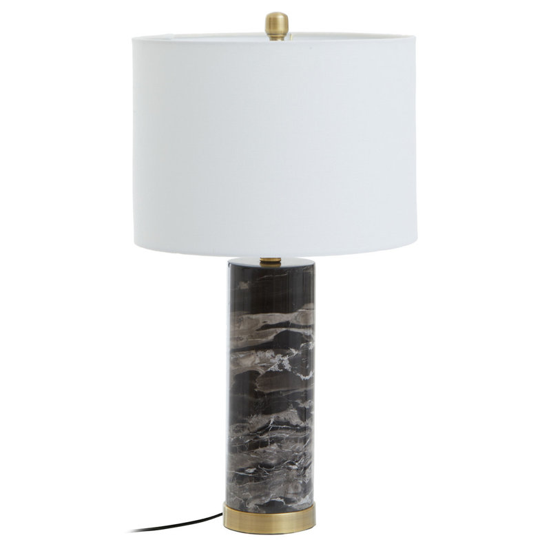 Anje Table Lamp, Gold/Black