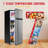 DEMULLER 4.5 Cu.Ft Mini Fridge with Freezer Mini Fridge with Adjustable Shelves Small Refrigerator with 2-Door for Home, Kitchen, Office and Bedroom-114141199