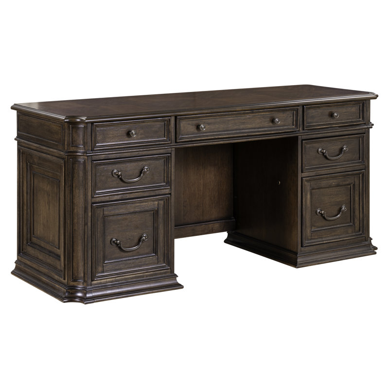 Dillmon Jr Executive Credenza w/ Decorative Bead Molding
