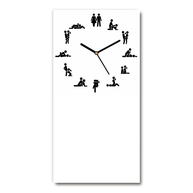 Jefferie Glass Wall Clock, Black