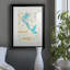 Mermaid Kisses - Peinture encadrée-324191302-324191300