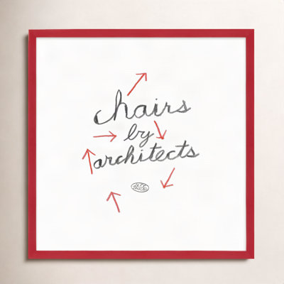 Alvord "Chairs by Architects" Print