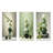 Green Zen Spiritual Stone I - Spiritual Stone Metal Wall Decor Set Of 3-1364411837