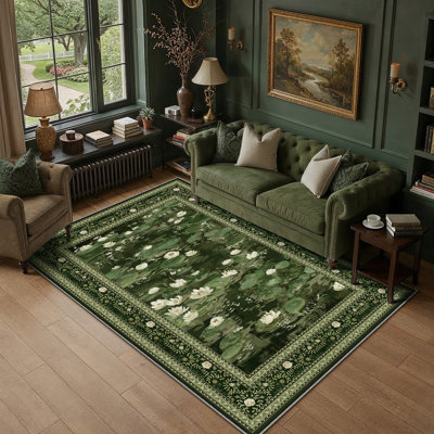 Tapis lavable à la machine Aura Waterlily