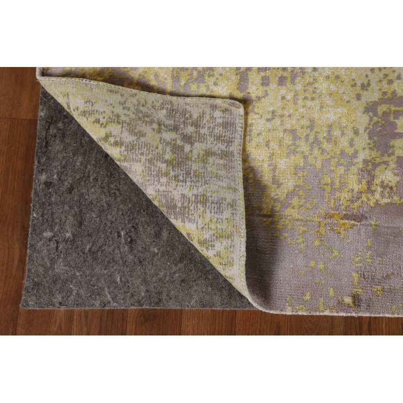 Tapis indien abstrait 6 x 8