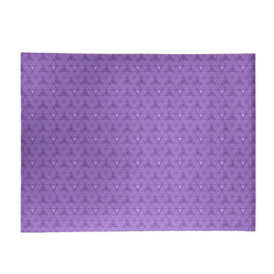 Chenille Geometric Indoor Rug