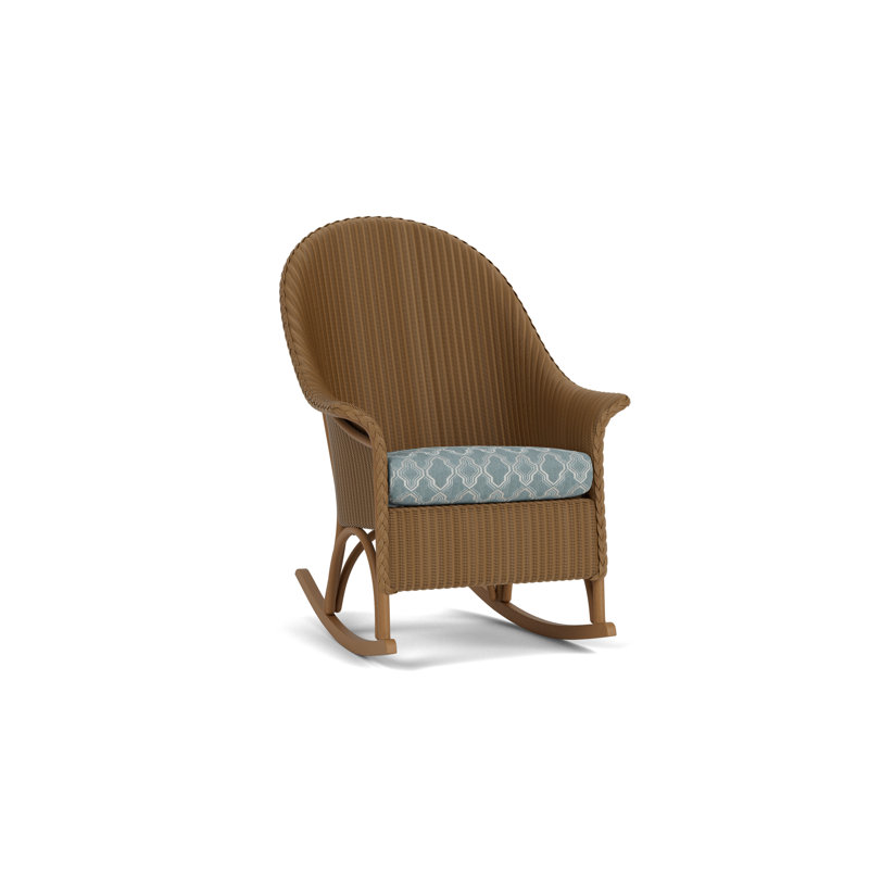Loom Outdoor Rocker Chair, Canvas Natural, Linen