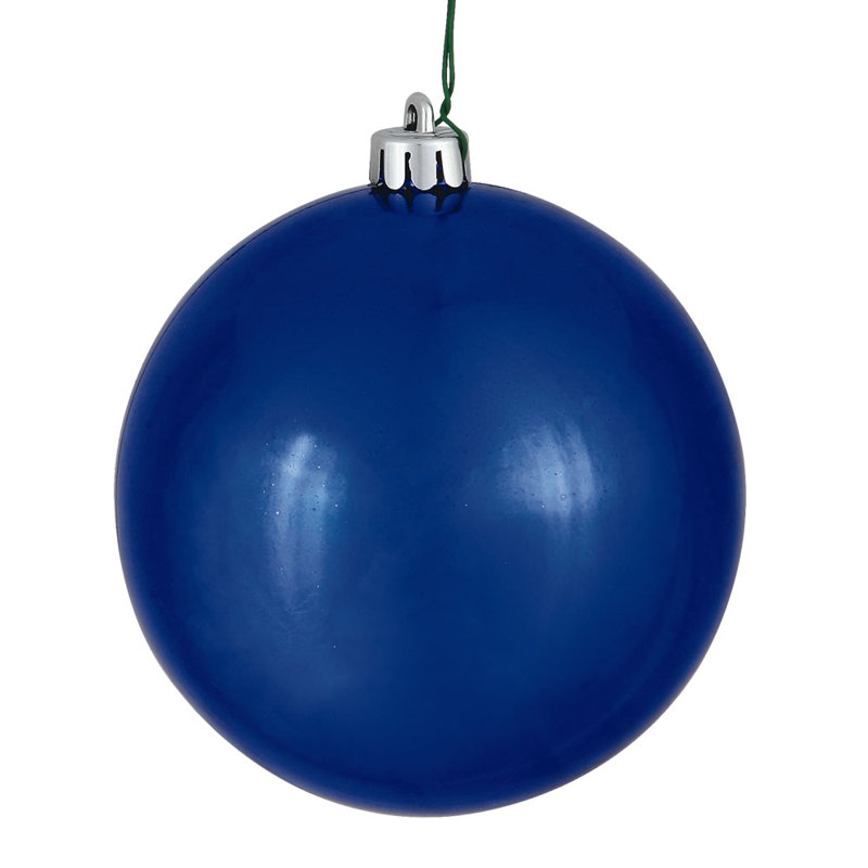 Décoration de boule décorative des Fêtes, Bleu cobalt brillant