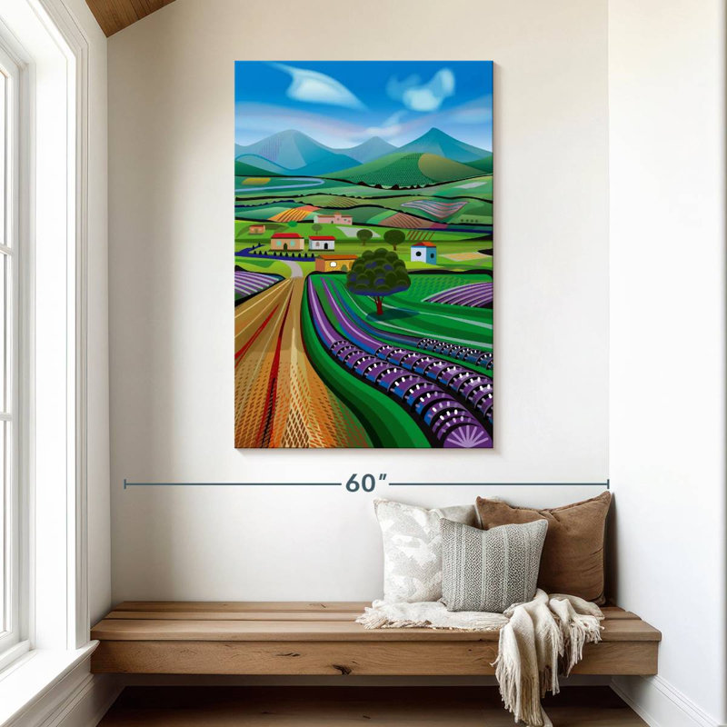 Alvord Avocado Hills, 48" H x 32" W