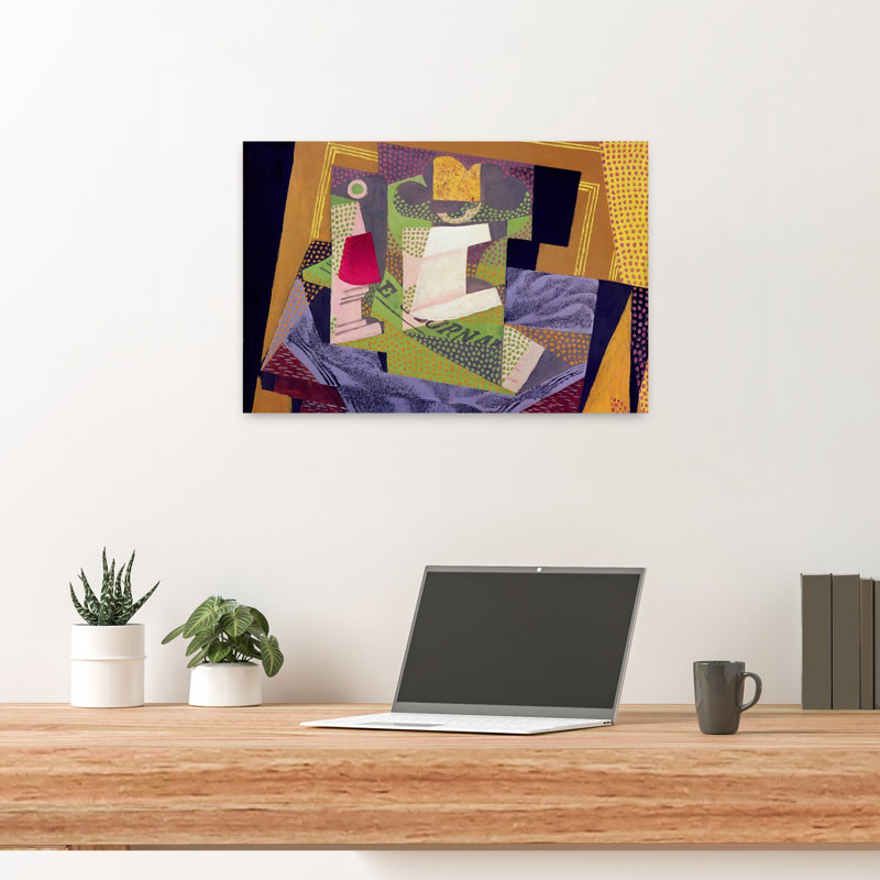 Composition On A Table, 1916 Abstract Contemporary Wall Art Print, 40.64cm H x 60.96cm W