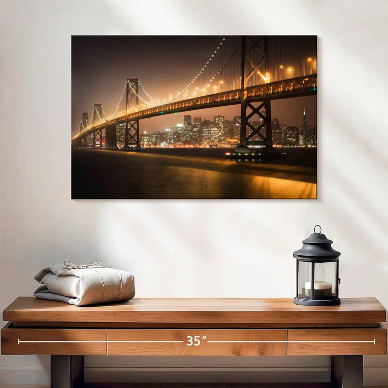 Lampadaires Lilie Golden Gate, H 24 po x l 36 po