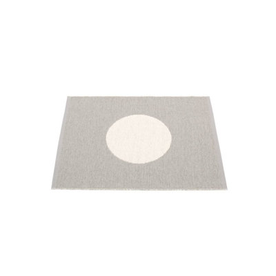 Vera Polka Dots Area Rug in Black/Off-White