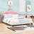 Upholstered Upholstered Princess Bed With Crown Headboard-350776978