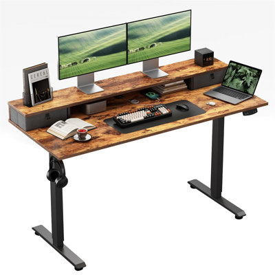 Adjustable Height Computer Desk