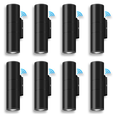 Outdoor Dusk-To-Dawn Sensor Wall Lights - IP65 Waterproof Aluminum Design