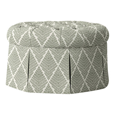 Alma Round Ottoman