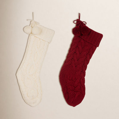 Knit Stocking Set