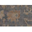 Tapis bleu Oushak 6 x 9