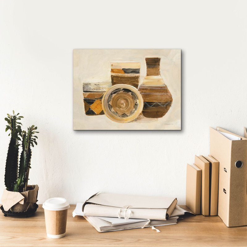 «Desert Still Life 1» par Albena Hristova, art mural sur toile, H 12 po x l 16 po x P 0,75 po