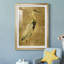 «Gold Crane at Dusk I», peinture sur toile encadrée-195858516-195858539
