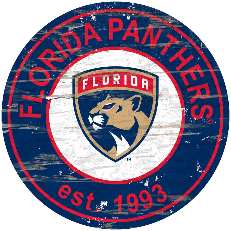 Traditional Entertainment Wall Decor, Florida Panthers