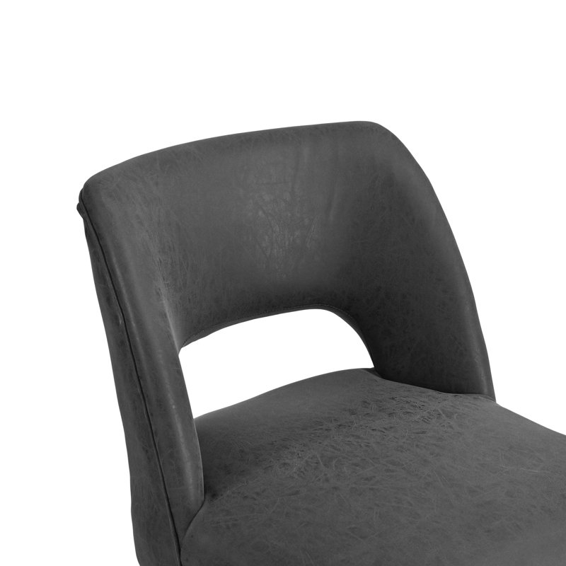 Tabouret de bar Bisto, Noir