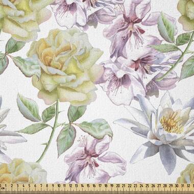 Trendy Floral - Floral Fabric by the Yard