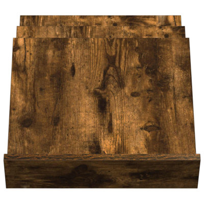 Wood Free Standing Magazine Rack