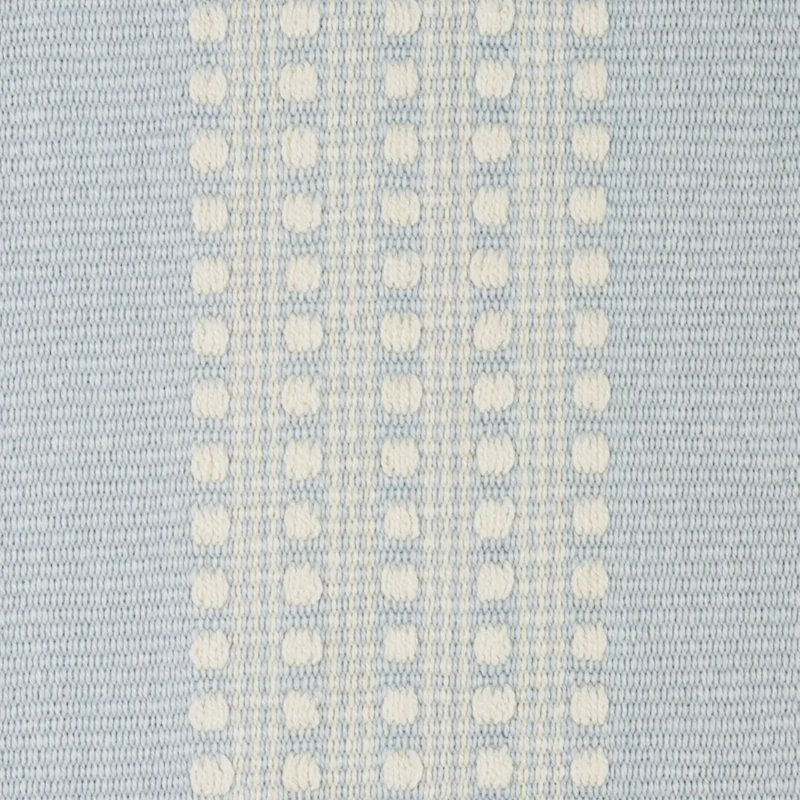 Lubeck Stripe Fabric, Blue/ Pale Blue/ White
