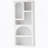 Geometric Arched 5-Shelf Art Display Bookcase