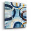 Art mural en verre épique «Dwell 2» par Cheryl Warrick, 24 po x 24 po