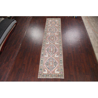 Muhanad One-of-a-Kind Area Rug Rust
