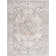 Oveda Oriental Machine Washable Gray Area Rug