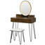 Ensemble coiffeuse et tabouret Portuna-741934006
