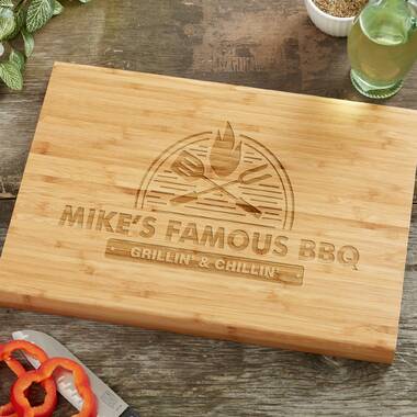 Small Bamboo Cutting Board - Montessori Services