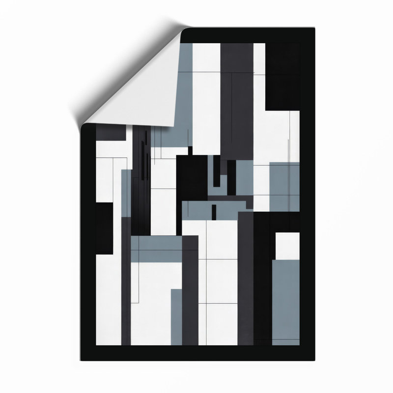 Urban Geometry Minimalist - Print, Unframed, A2 - 59.4 x 42.0 cm