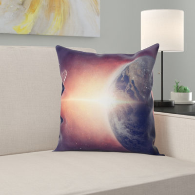 Microsuede Throw Pillow