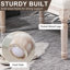 Polyester Blend Upholstered Bench