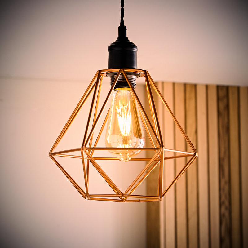 20 cm H Novelty Pendant Shade ( Screw On ), Copper