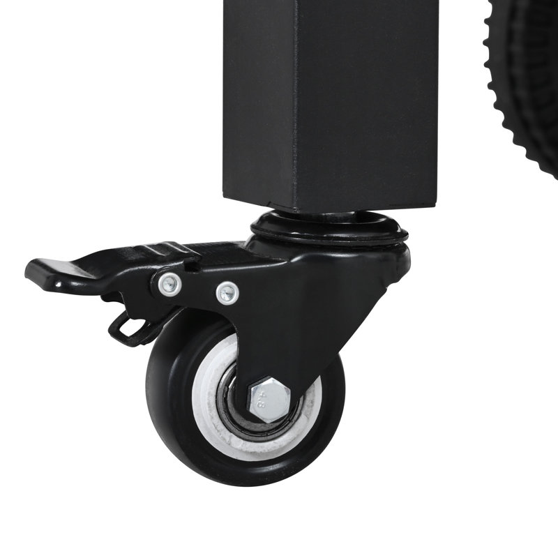 Chariot de barbecue 33,9 po avec abattant