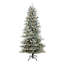 7.5' Lighted Artificial Spruce Christmas Tree