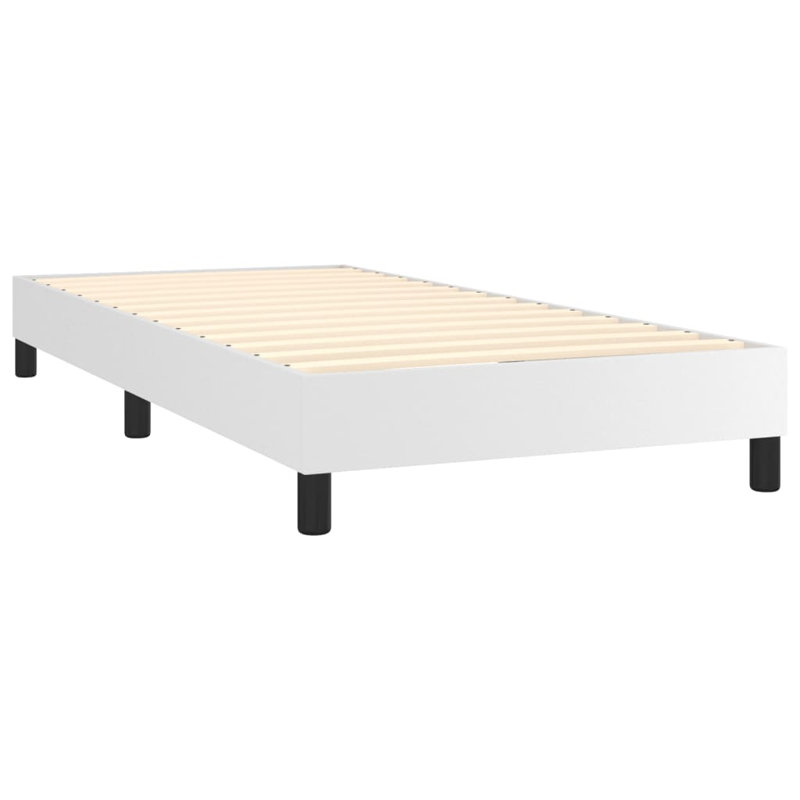 Sommier tapissier blanc , Simple, Blanc