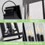 4 lumières 26 po Luminaire mural d'extérieur noir, lanterne murale imperméable, applique murale de porte de ferme câblée-622509947