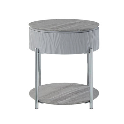 Table de bout avec rangement Dahntay