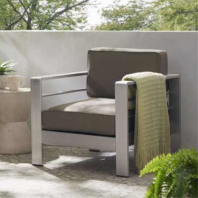 CHAISE CLUB CAPE CORE MP1 AVEC COUSSIN COMPRIMÉ